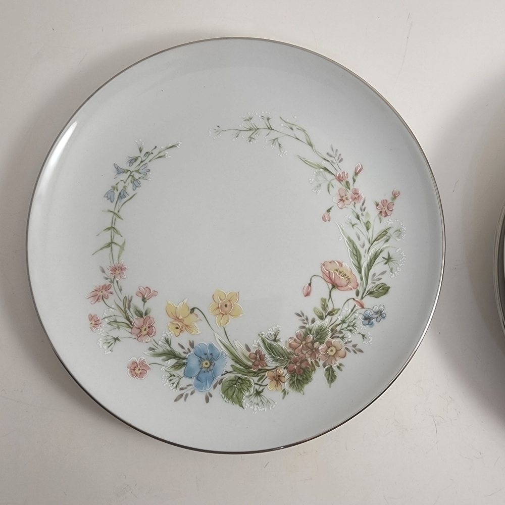 Premiere Fine China Berkshire salad plates - Picture 3 of 6